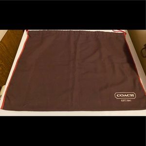 Authentic Coach Dust Bag XL